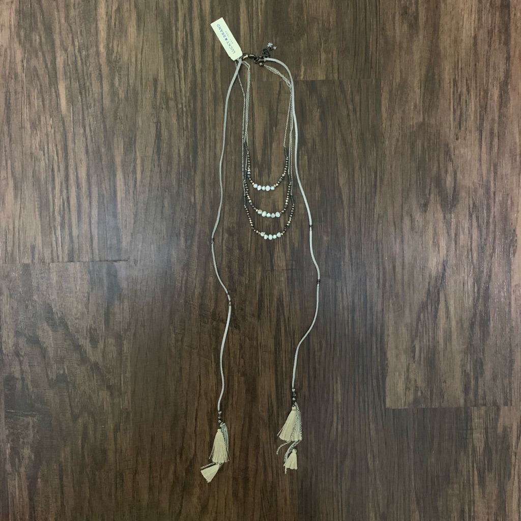 Lucky Brand Layer Lariat Size 34